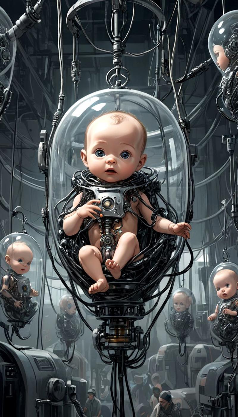 14049-4089572921-graphic's novel illustration, concept art, disturbing view of hanging babies in silicon shells, waiting for cables and power, hi.jpg